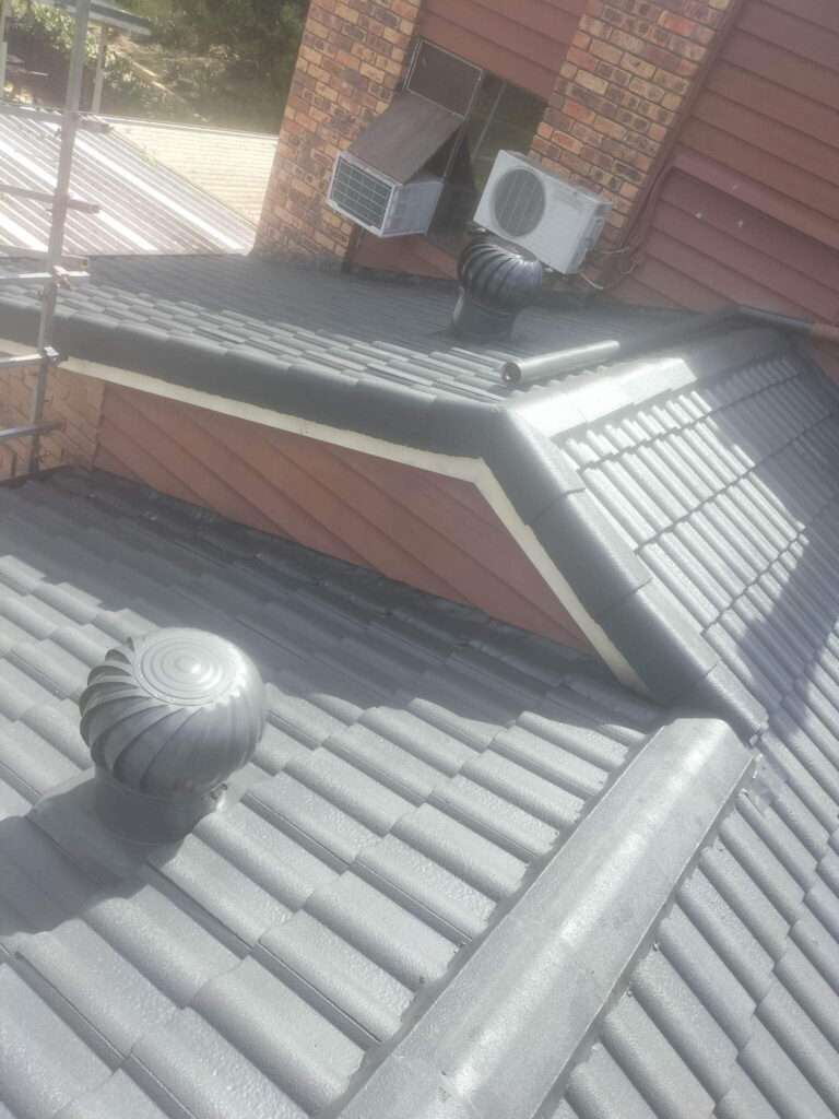 Roof Painting Restoration Camira Charcoal Membrane