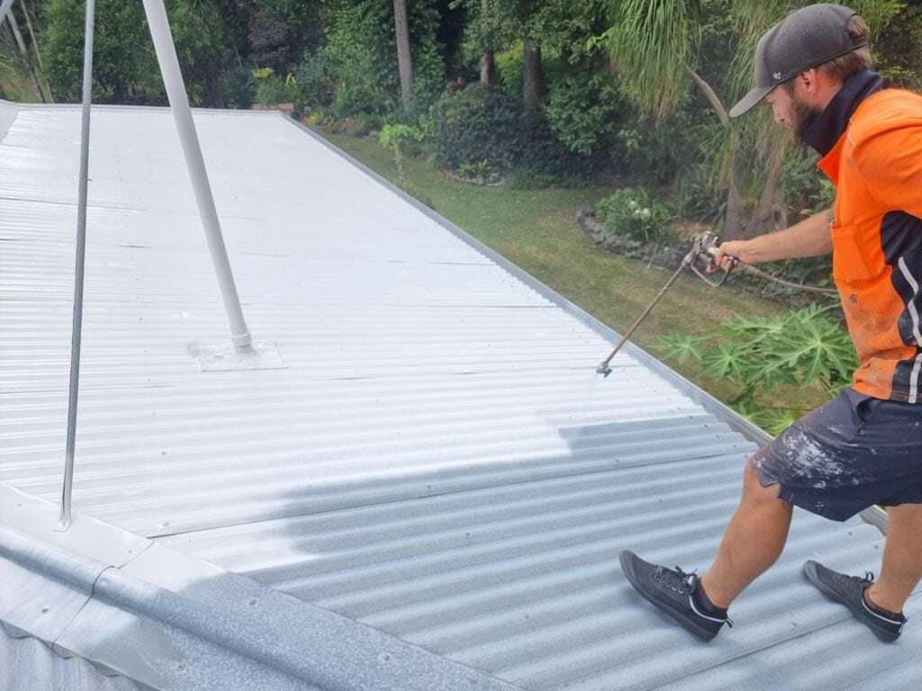 Roof Painting Company Metal Roofs Silver Screen Membrane