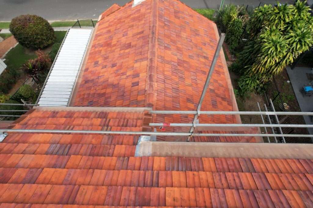 Roof Repairs Pressure Wash Terracotta Roof Tiles Brisbane