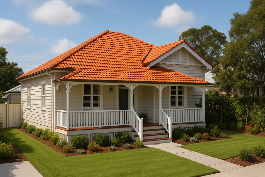 Flawlessly restored terracotta tile roof and leak repair on a Paddington home
